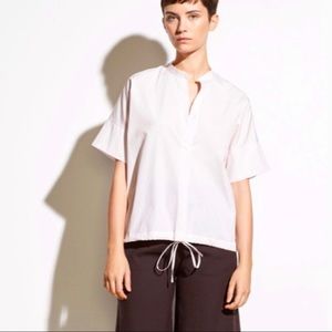 Vince light pink drawstring popover